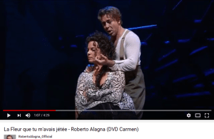 Bizet Carmen la fleur Alagna