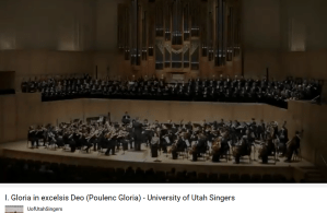 Poulenc Gloria 1er mouvement