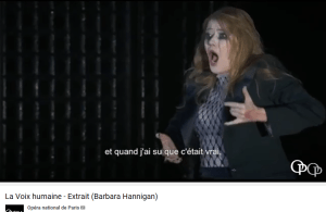 Poulenc La Voix humaine