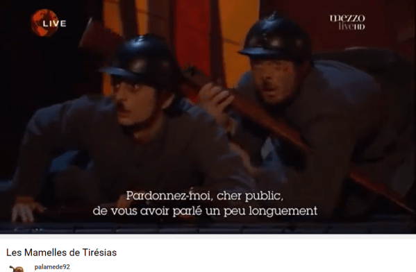 Poulenc mamelles de tirésias