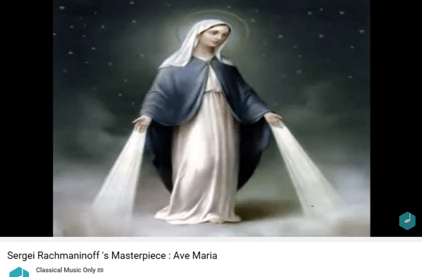Rachmaninoff Ave Maria