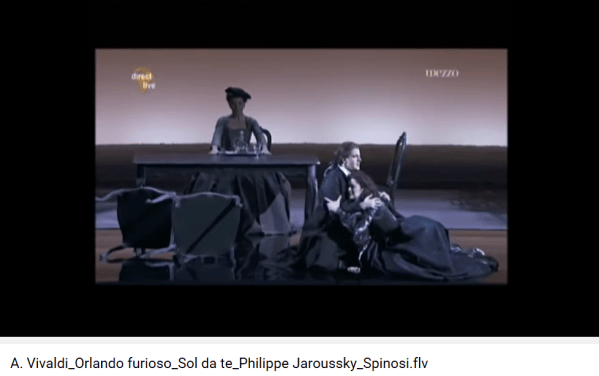 Vivaldi Orlando furioso Sol da te Jaroussky