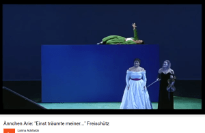 Weber Freischutz Acte III Air d'Annchen Einst traumte meiner seligen Base