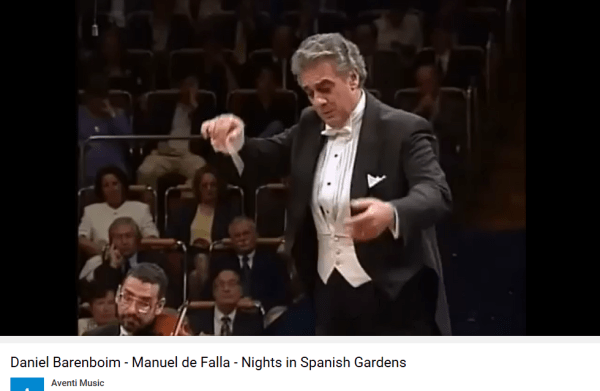 De Falla Nuits dans les jardins d'Espagne