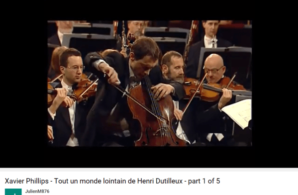 Dutilleux Tout un monde lointain