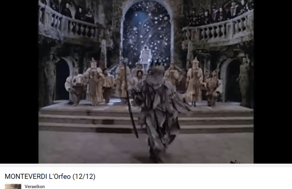 Monteverdi Orfeo final