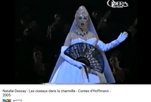 Offenbach Contes d'Hoffmann oiseaux dans la charmille N.Dessay