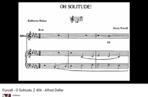 Purcell O solitude Deller