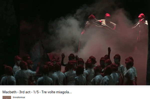 Verdi Macbeth Tre volte miagola