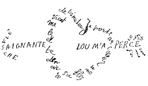 Apollinaire Calligramme