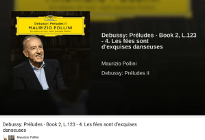 Debussy préludes les fées sont d'exquises danseuses