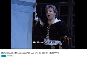 Gounod Roméo et Juliette Ah lève toi soleil