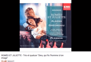 Gounod Roméo et Juliette Dieu, qui fis l'homme