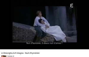 Gounod Roméo et Juliette Nuit d'hyménée
