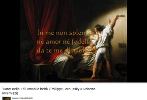 Haendel Jules César Caro - Bella Piu amabile belta