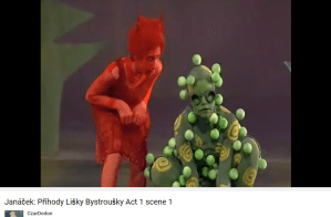Janacek la petite renarde rusée acte I scène I