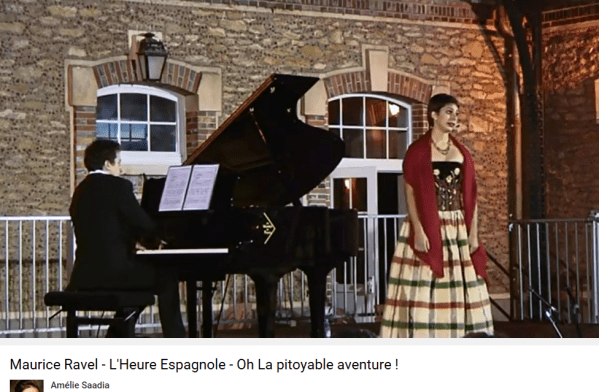 Ravel l'heure espagnol pitoyable aventure