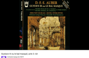 Auber Gustave III minuit