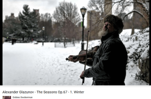 Glazounov les saisons l'hiver