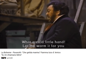 Puccini La Bohème Si, mi chiamano Mimi