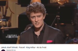 purcell king arthur cold song Orlinski