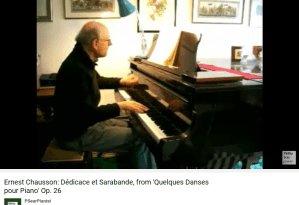 Chausson Quelques danses pour piano