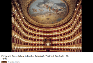 Gershwin Porgy and Bess where is broder Robbins