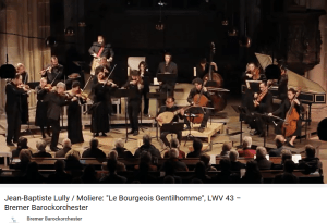 Lully Molière Le Bourgeois gentilhomme