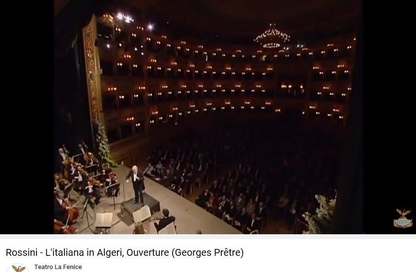 Rossini l'Italienne à Alger ouverture