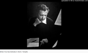 Britten peter Grimes la tempête