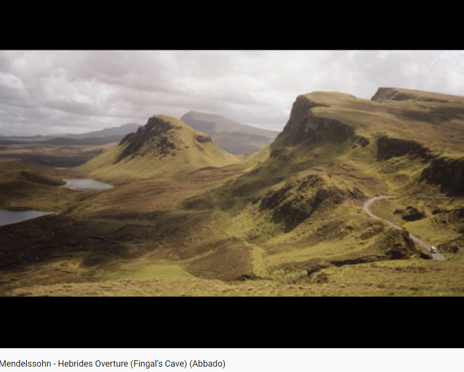 Mendelssohn La Grotte de Fingal