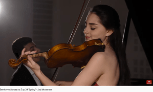 Beethoven sonate le printemps 2e mvt