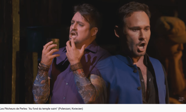 Bizet les Pêcheurs de perles MET