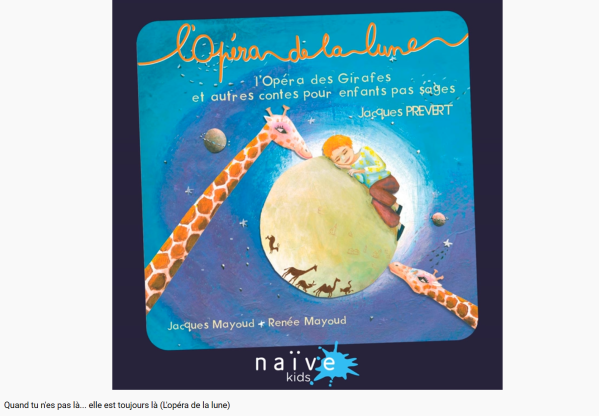 Mayoud Prévert l'Opéra de la lune