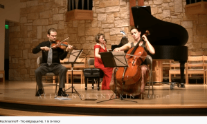 Rachmaninov trio élégiaque