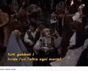 Verdi Falstaff final