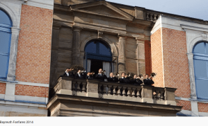 Wagner fanfare bayreuth