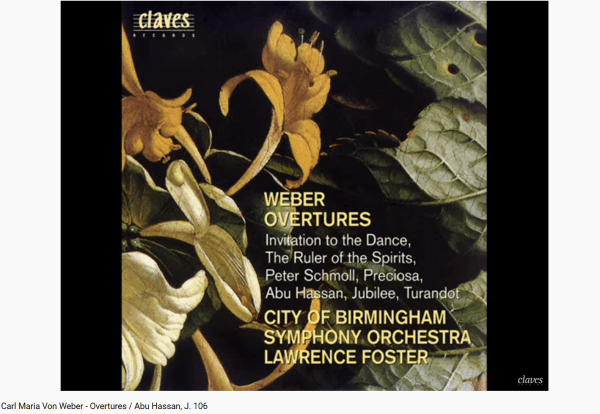 Weber Abu Hassan Ouverture WSM