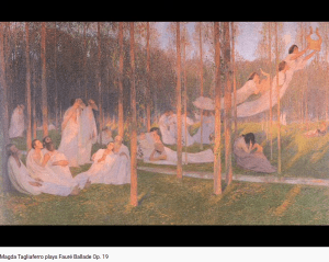 Fauré Ballade en Fa dièse opus 19