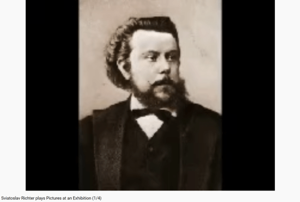 Moussorgski Tableaux d'une exposition Richter