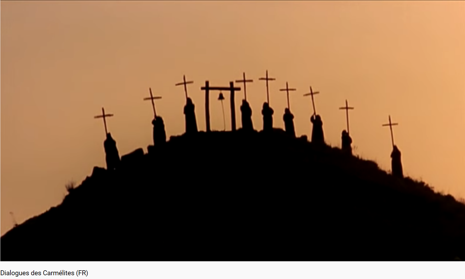 Poulenc Dialogue des Carmélites de munt