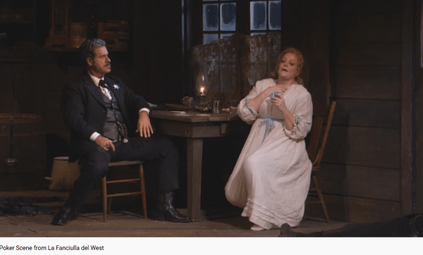 Puccini Fanciulla del west poker Met