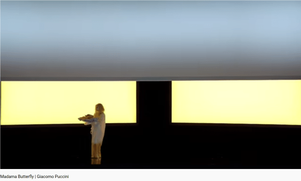 Puccini madame Butterfly de munt