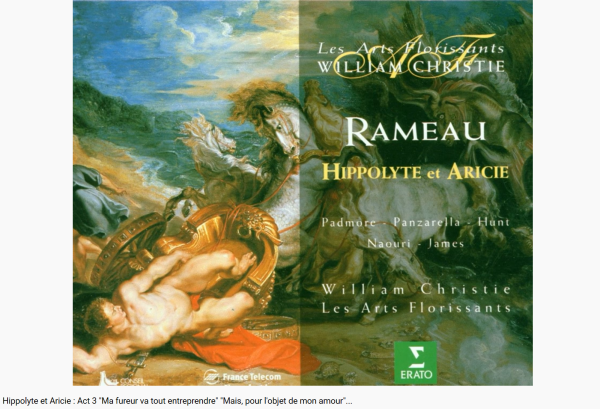 Rameau Hippolyte et Aricie final Ma fureur va tout entreprendre