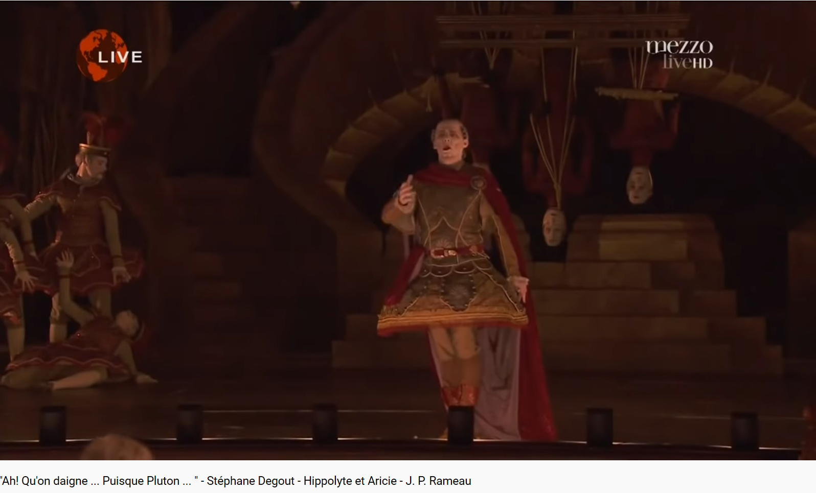 Rameau Hippolyte et Aricie Puisque Pluton est inflexible