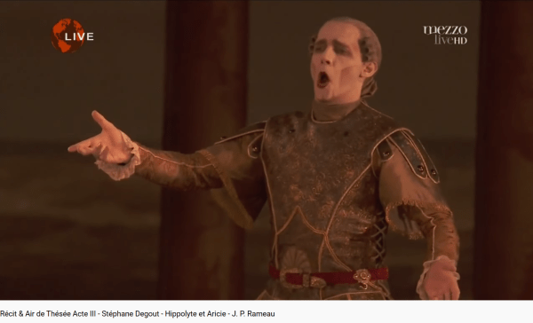 Rameau Hippolyte et Aricie Puissant maître des flots