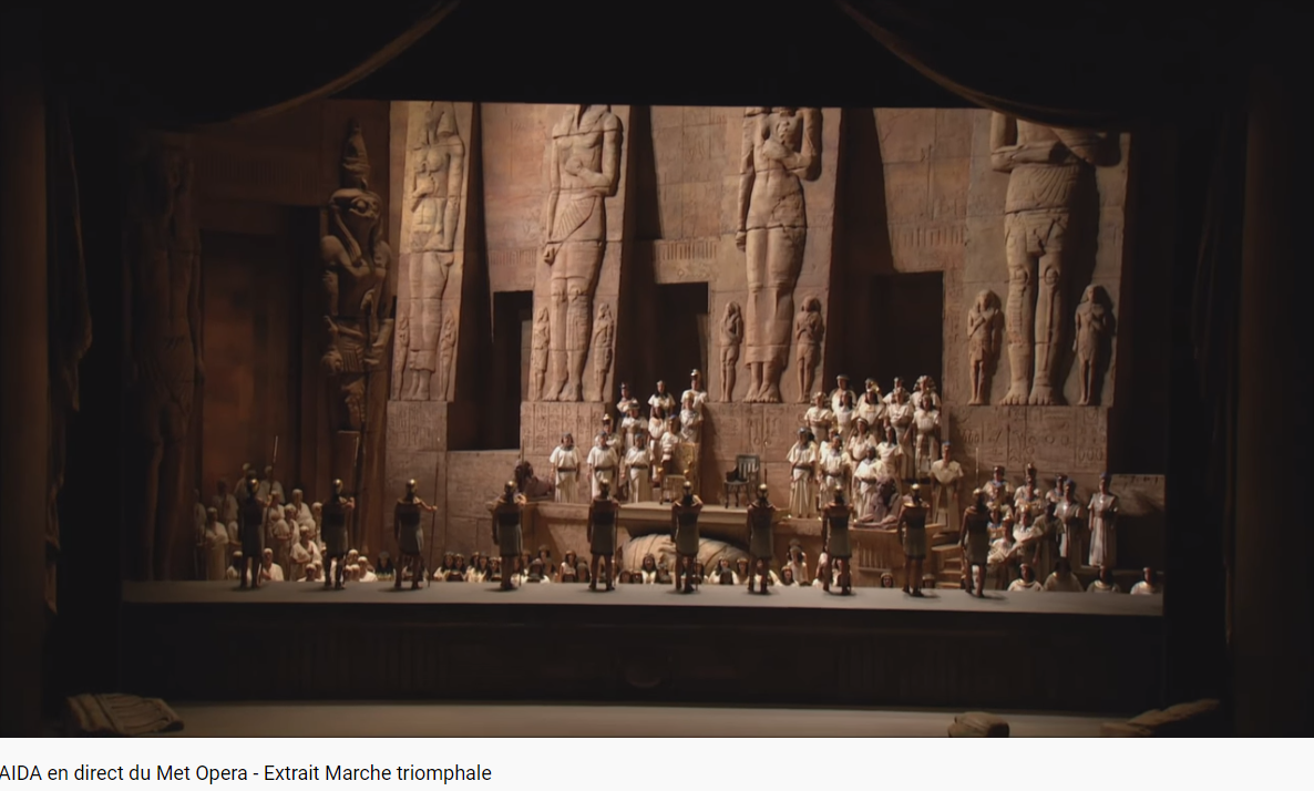 Verdi Aïda marche Met