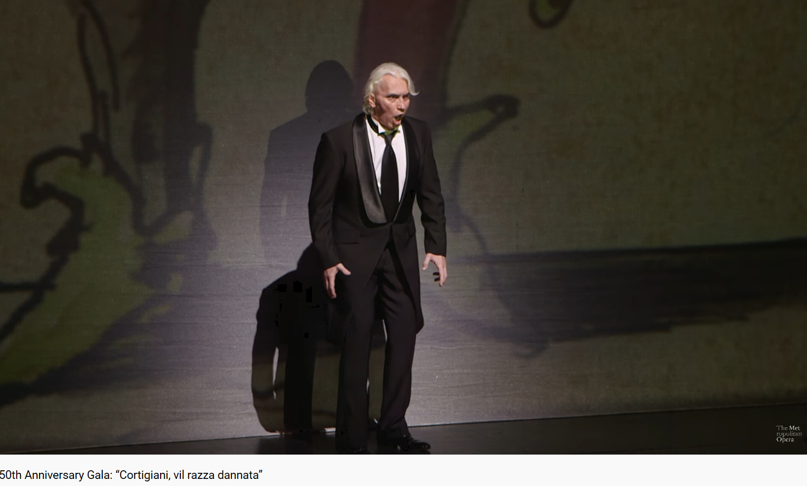 Verdi rigoletto Cortigiani, vil razza dannata