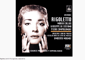 Verdi Rigoletto V'ho ingannato, colpevole fui