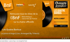 4 Barbus la Pince à linge